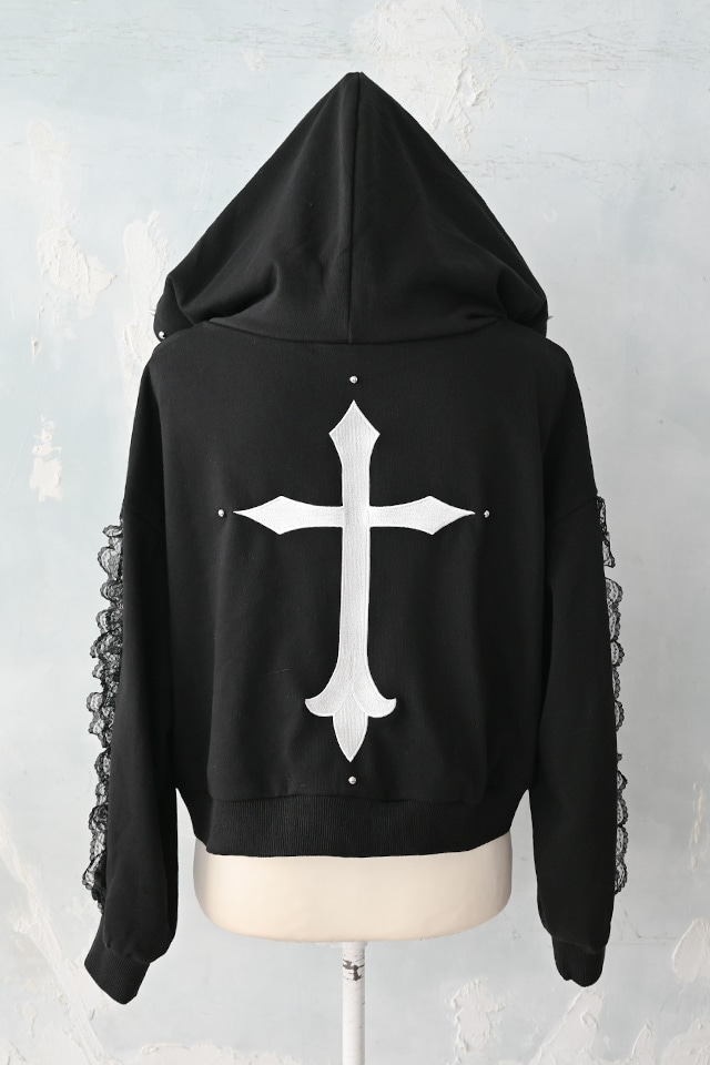 Rykさま専用です♡MA※RS♡シュガーグロス　真っ黒なハーフコート♡M Rykさま専用です♡MA※RS♡シュガーグロス 真っ黒なハーフコート♡