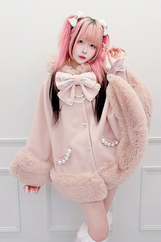 ���������θ��ꥫ�顼����Princess Melody�ۥ졼����ܥ��դ��ܥ�塼��ե����ա��ɥ����ץ����� - PNK/PNK size-F