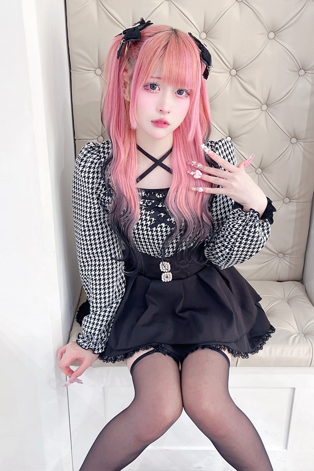 MA*RS】フリルリボンテレコトップス - グレー size-F | 地雷系・量産型