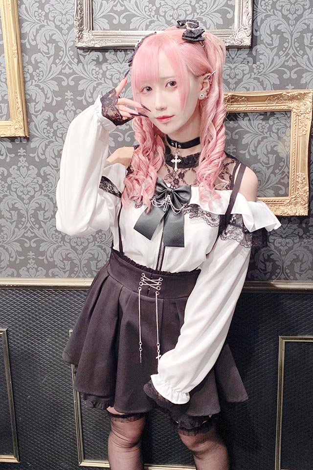 MARS マーズビッグリボンスカートスカパンチェック