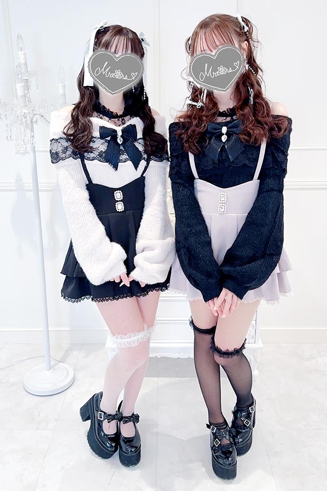 MARS マーズ ニット オフショル ハート トップス さきまるちゃん