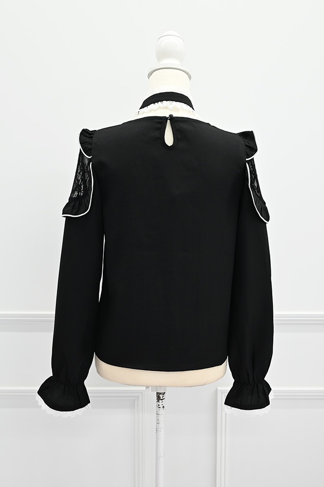 ��MA*RS�ۥ��硼�����դ����ե��졼����ܥ�֥饦�� - BLK/�ۥ磻�� size-F