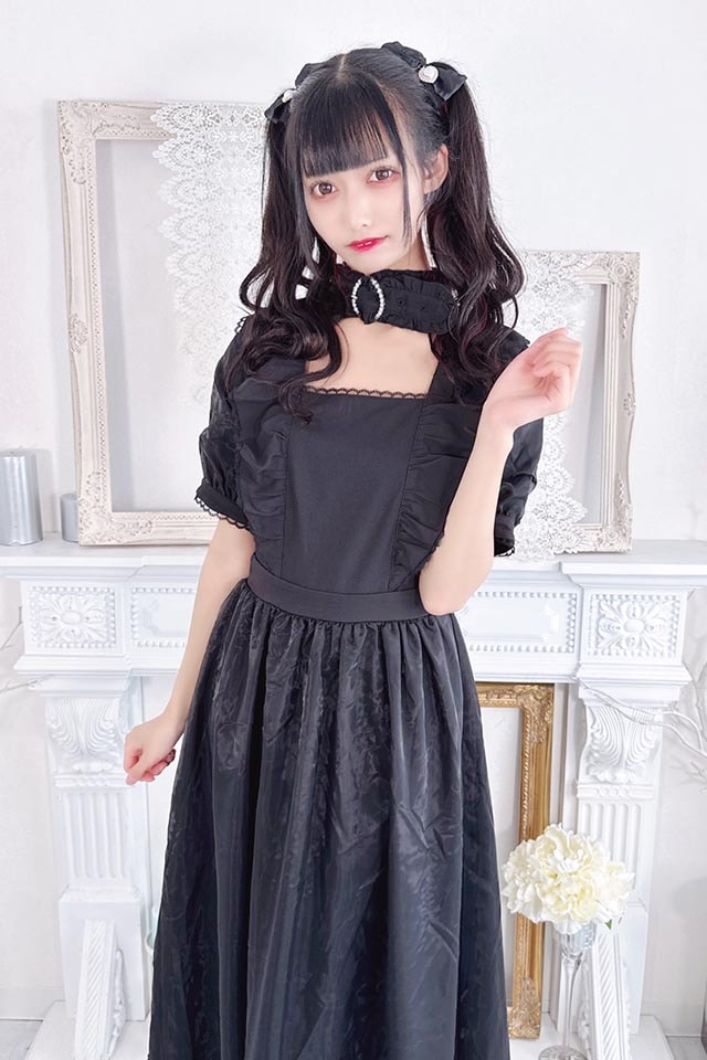 ☆42%OFF☆【Princess Melody】ネックチョーカー付きマキシワンピース - ブラック size-F-Ma*rs WebStore by  LiLimPark