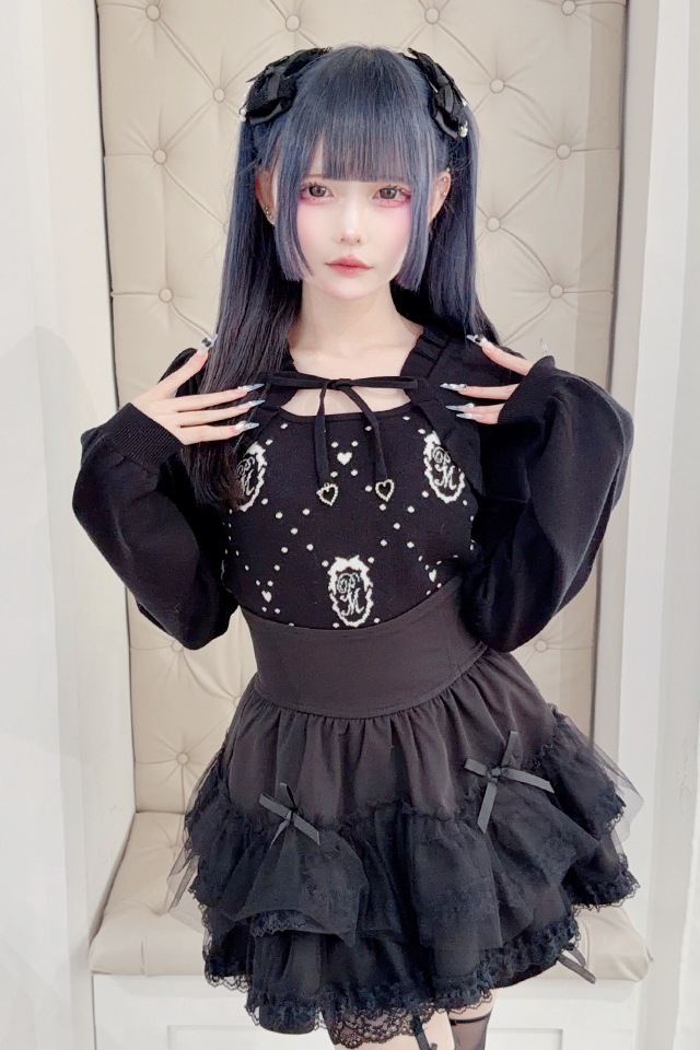 完売品 Malymoon メルティニットウルフ（フリーサイズ） 完売品 Malymoon メルティニットウルフ（フリーサイズ）