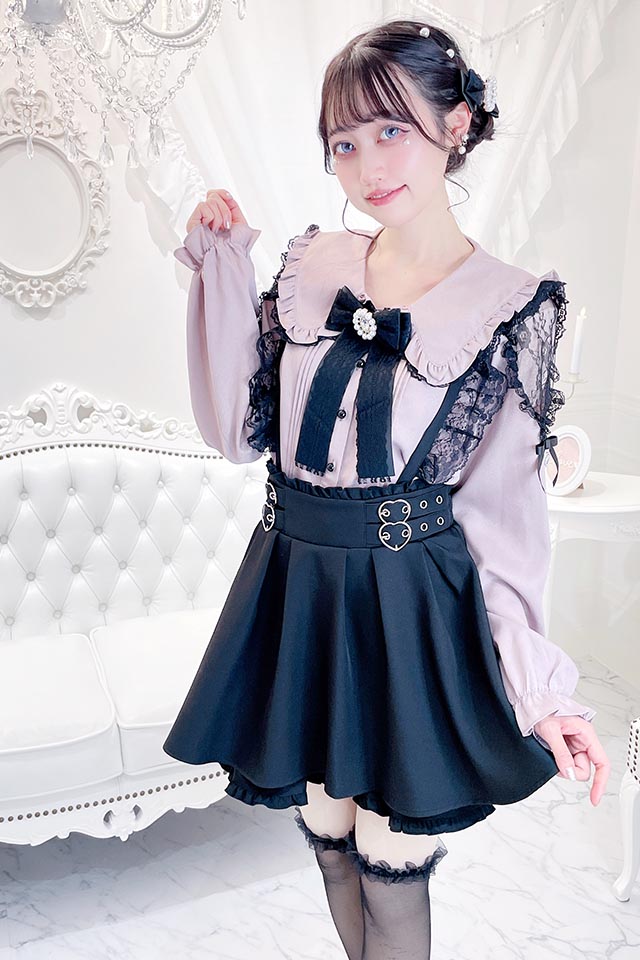 3歳 100cm 黒レースピンクバラドレス I 