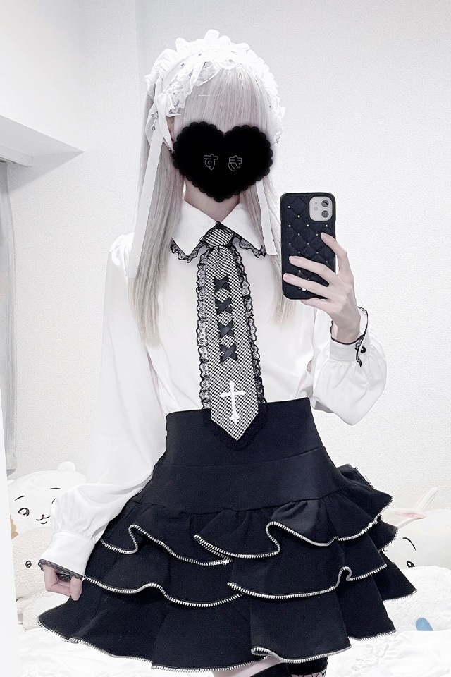 MA*RSۥɽͥդ֥饦 - BLK/ۥ磻 size-F