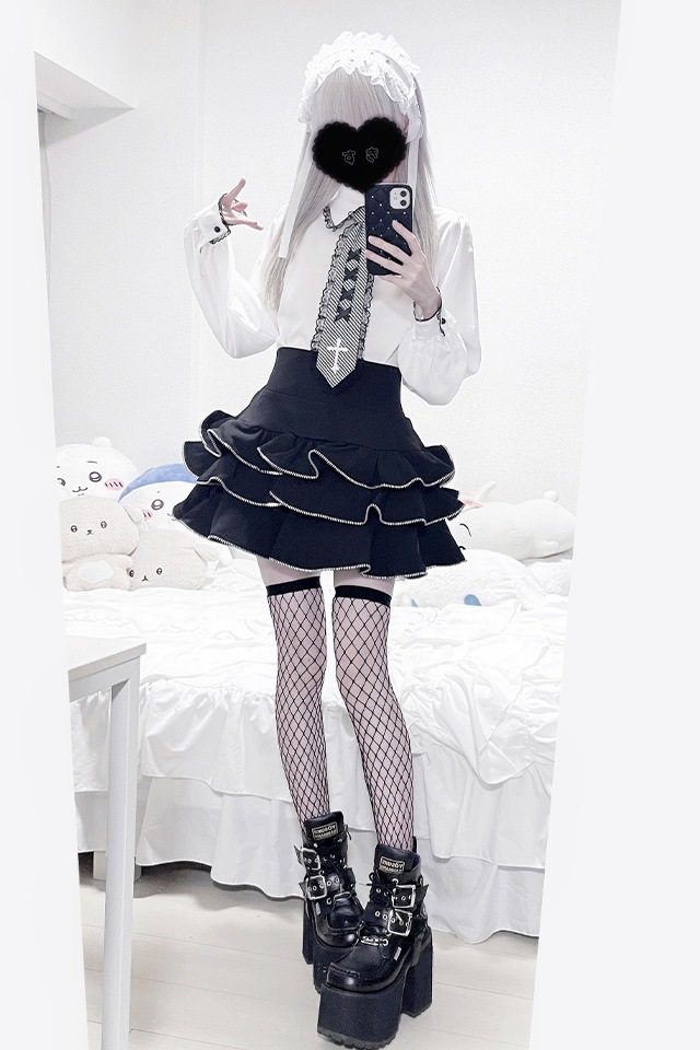 MA*RSۥɽͥդ֥饦 - BLK/ۥ磻 size-F