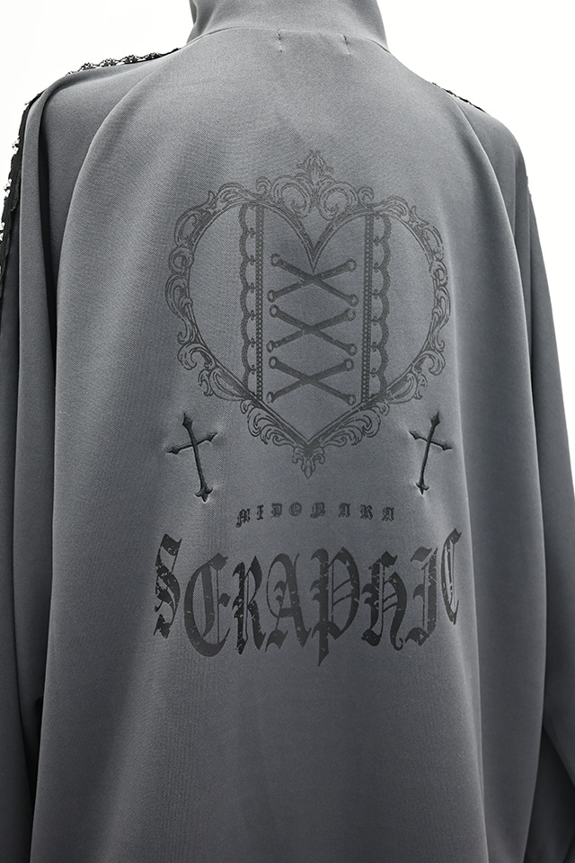 MA*RS】レースホックトラックジャージ - チャコールグレー size-F