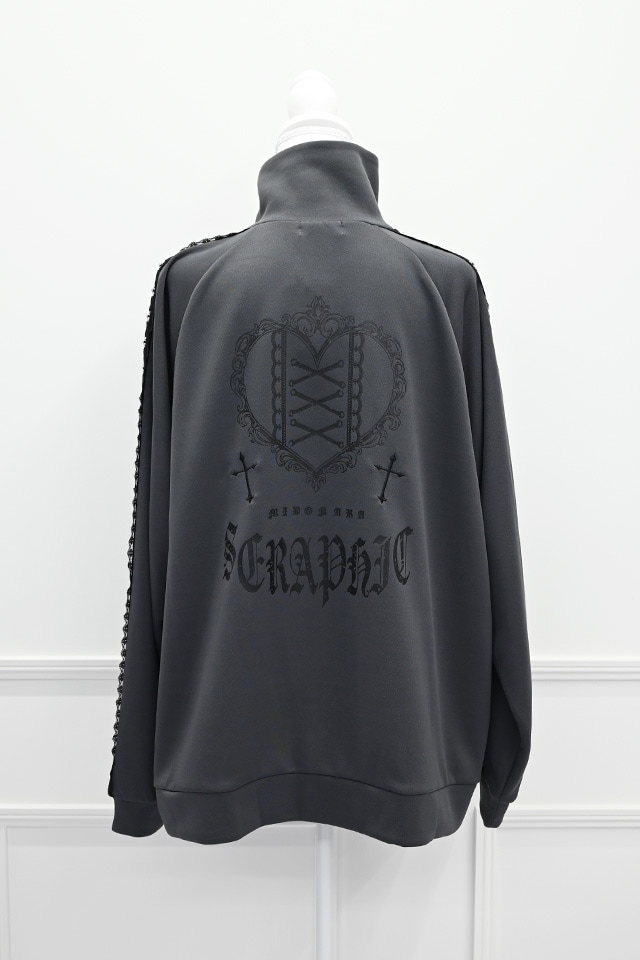 MA*RS】レースホックトラックジャージ - チャコールグレー size-F