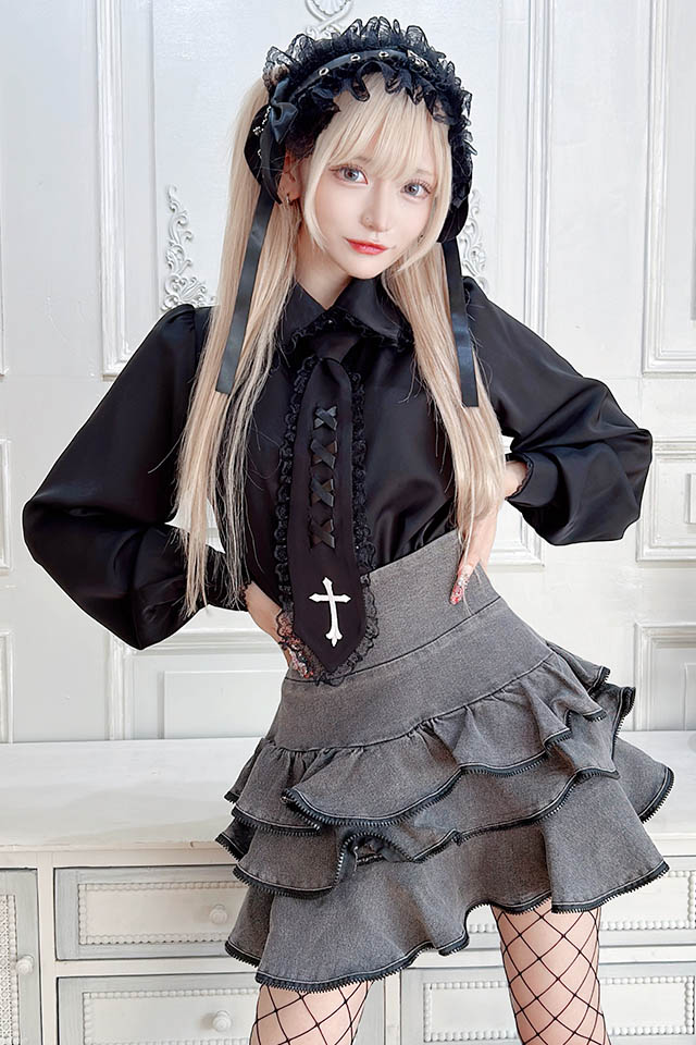 m6068【美品 MCD】つなぎ 2way 半袖 長袖 刺繍 ブラック M m6068【美品 MCD】つなぎ 2way 半袖 長袖 刺繍 ブラック M