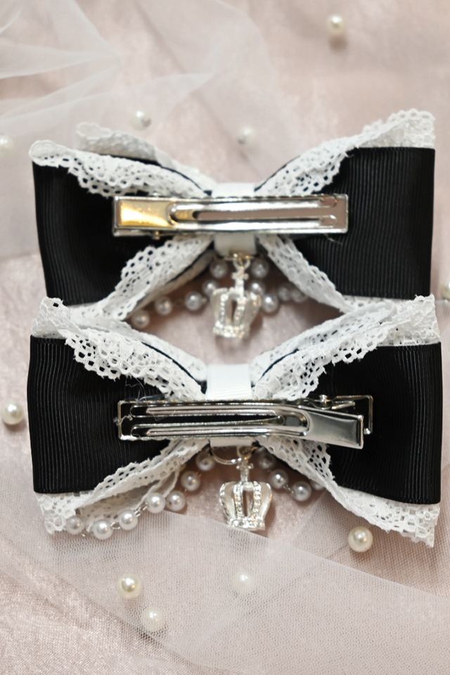 Princess Melodyۡθۥ饦ߥϡȥ졼ܤ󥯥åס2SET - BLK/ۥ磻 size-F