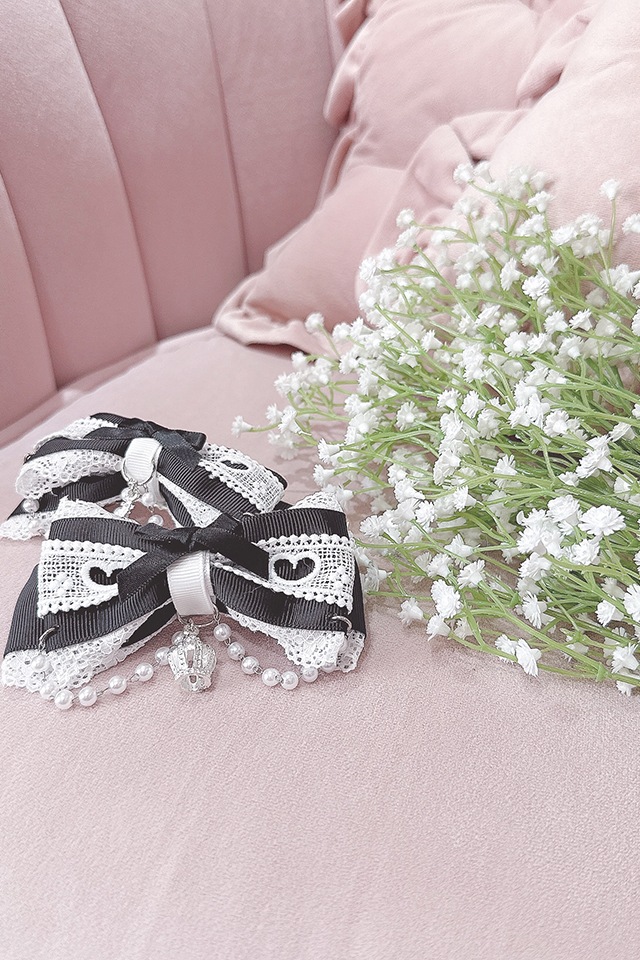 Princess Melodyۡθۥ饦ߥϡȥ졼ܤ󥯥åס2SET - BLK/ۥ磻 size-F