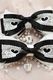 Princess Melodyۡθۥ饦ߥϡȥ졼ܤ󥯥åס2SET - BLK/ۥ磻 size-F