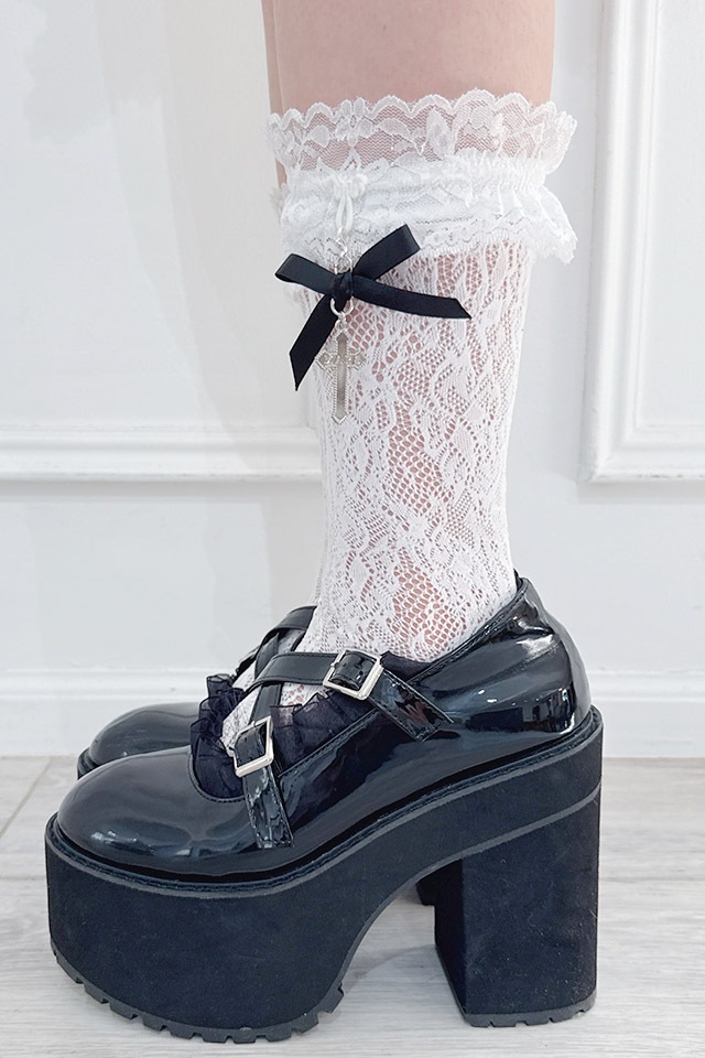 MA*RSۥꥸʥ륯դ졼å - WHT/֥å size-F