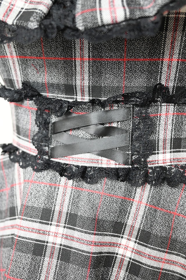 Princess Melody】チェックDOLLYキャミワンピース - グレー size-F