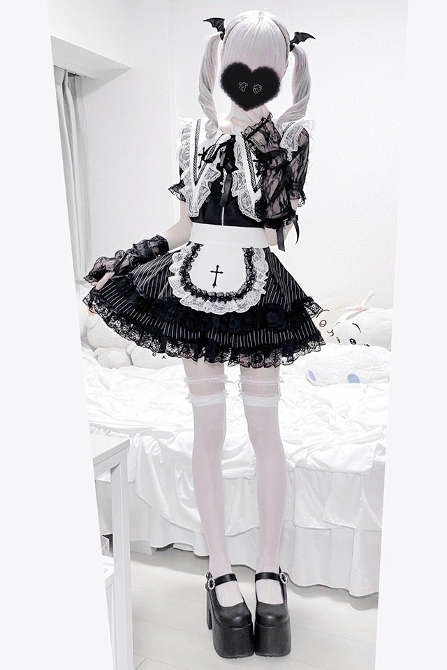 ��MA*RS�ۥ������ɽ��졼�����ץ����դ��ե�륹���ѥ� - BLK/�ۥ磻�� size-F