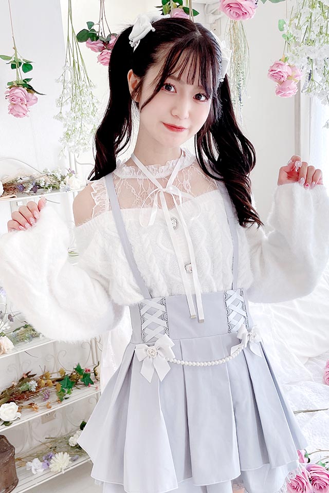 まりりん★アリス＋オリビア★フリルニットトップス まりりん様専用☆アリス＋オリビア☆フリルニットトップス