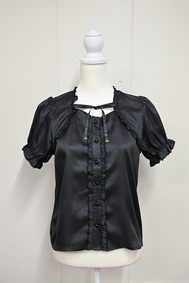 ブラックピースナウ　フリルケープ BPN BLACK PEACE NOW フリルケープブラックピースナウ