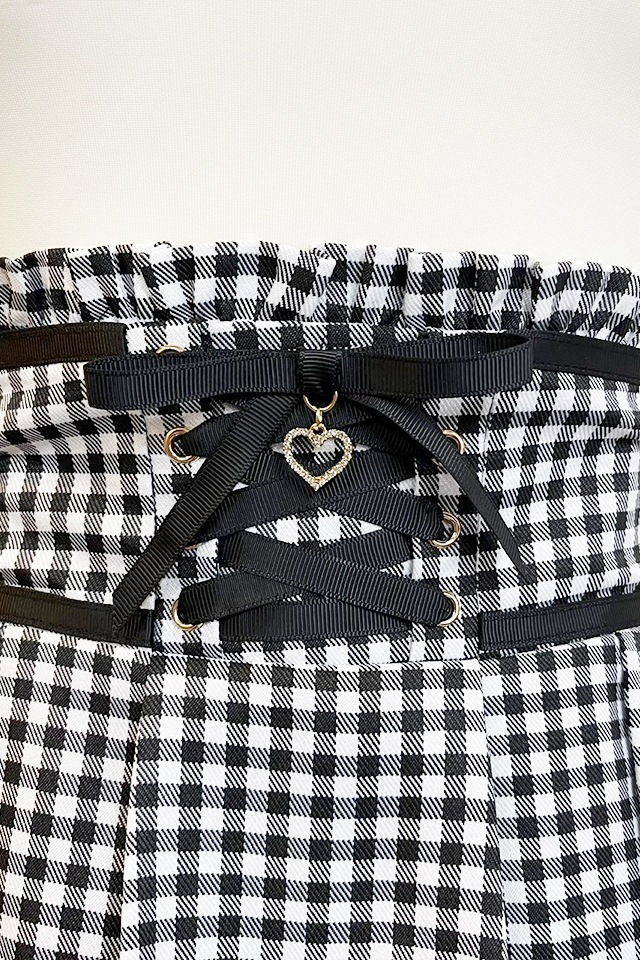 MA*RS】フロントスピンドルスカパン - グレー size-F | 地雷系・量産型