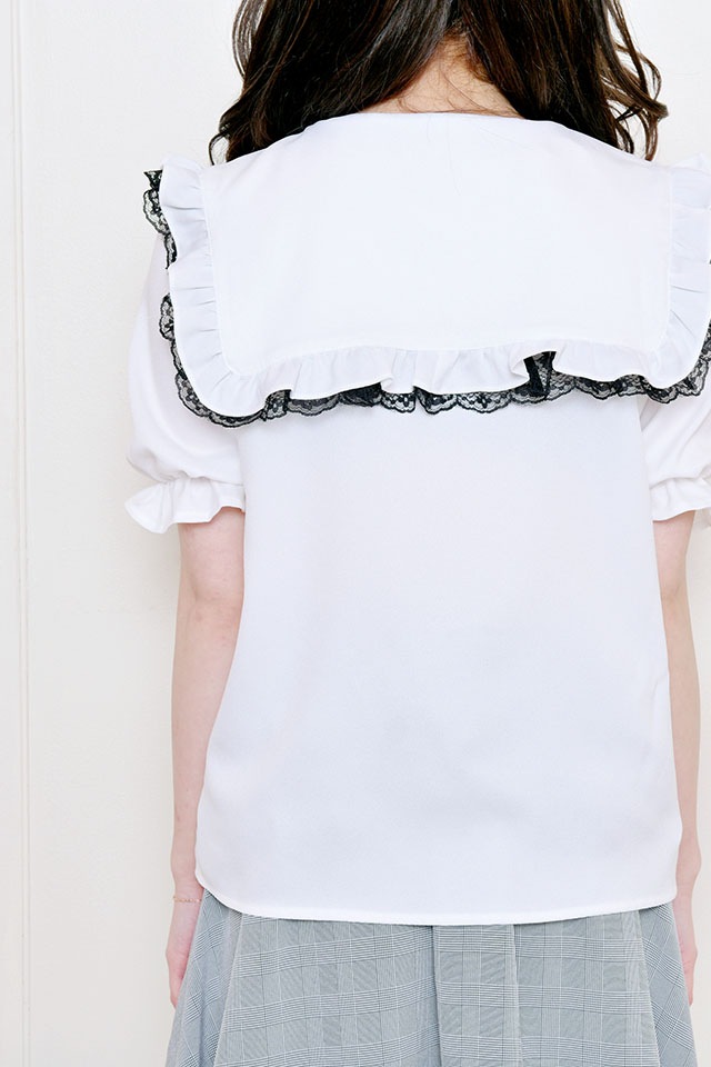 Ma Rs 三角レース襟ブラウス ホワイト Size F Ma Rs All Item トップス シャツ ブラウス Ma Rs Webstore By Lilimpark Ma Rs 三角レース襟ブラウス ホワイト Size F Ma Rs All Item トップス シャツ ブラウス Ma Rs Webstore By Lilimpark
