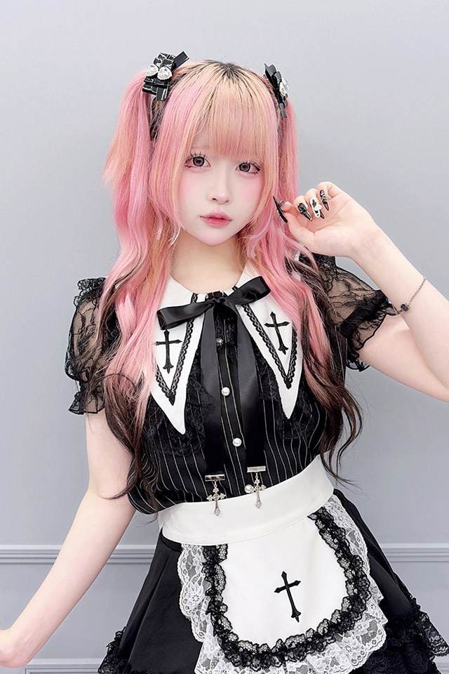 ��MA*RS�ۥ졼��µ�������ɽ��֥饦�� - BLK/�ۥ磻�� size-F