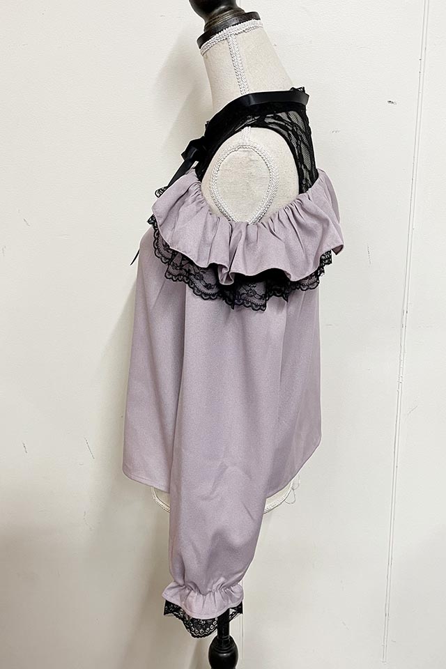 MA*RS】肩開きフリルスライダーブラウス - ピンク size-F | 地雷系