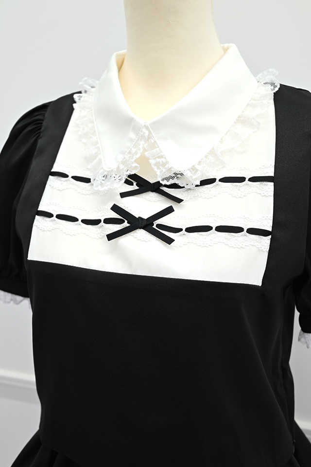 ��Princess Melody�ۡ�2��SET�ۥ��֥��ܤ�졼���ơ��ץ��åȥ��å� - �֥�å� size-F