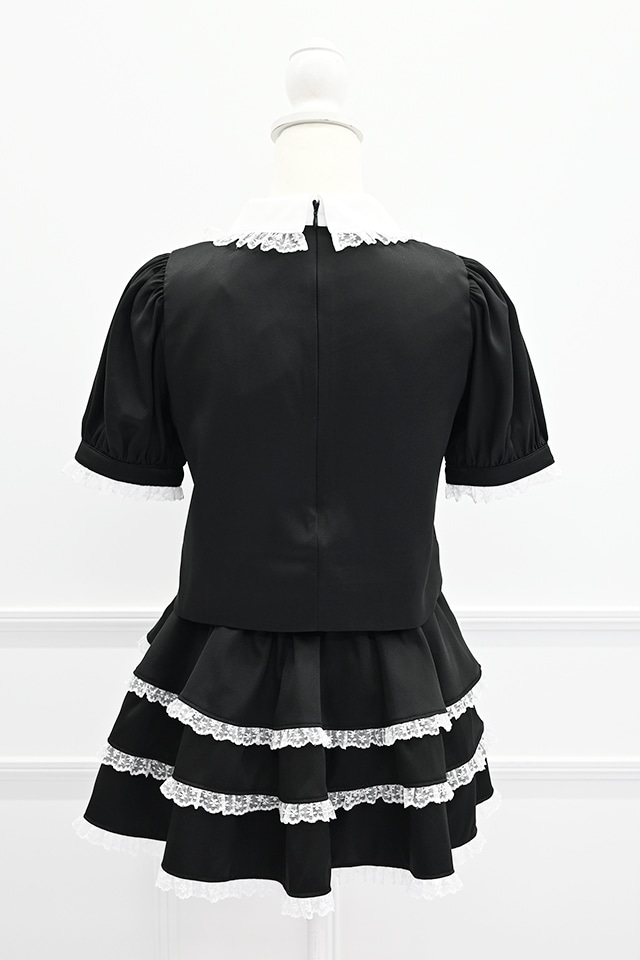 ��Princess Melody�ۡ�2��SET�ۥ��֥��ܤ�졼���ơ��ץ��åȥ��å� - �֥�å� size-F