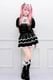 ��Princess Melody�ۡ�2��SET�ۥ��֥��ܤ�졼���ơ��ץ��åȥ��å� - �֥�å� size-F