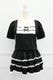 ��Princess Melody�ۡ�2��SET�ۥ��֥��ܤ�졼���ơ��ץ��åȥ��å� - �֥�å� size-F