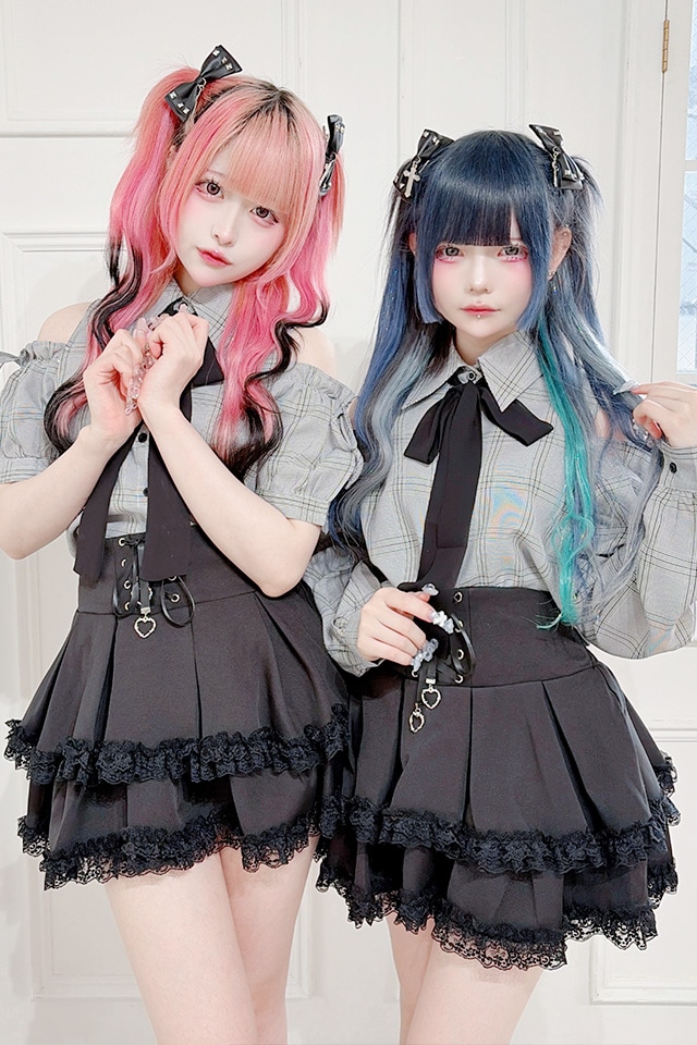 ��MA*RS�۸����������å��֥饦�� - BLK/�ۥ磻�� size-F