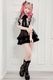 ��MA*RS�۸����������å��֥饦�� - BLK/�ۥ磻�� size-F