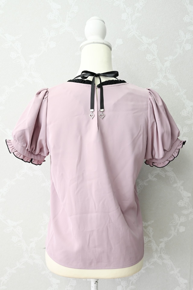 マチャット　ブラウス　ピンク シャーリングトップス（ピンク） | MACHATT ONLINE STORE