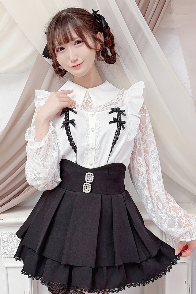 ��MA*RS�۸��ե����ӥ�ܥ�졼���ȥåץ� - WHT/WHT size-F