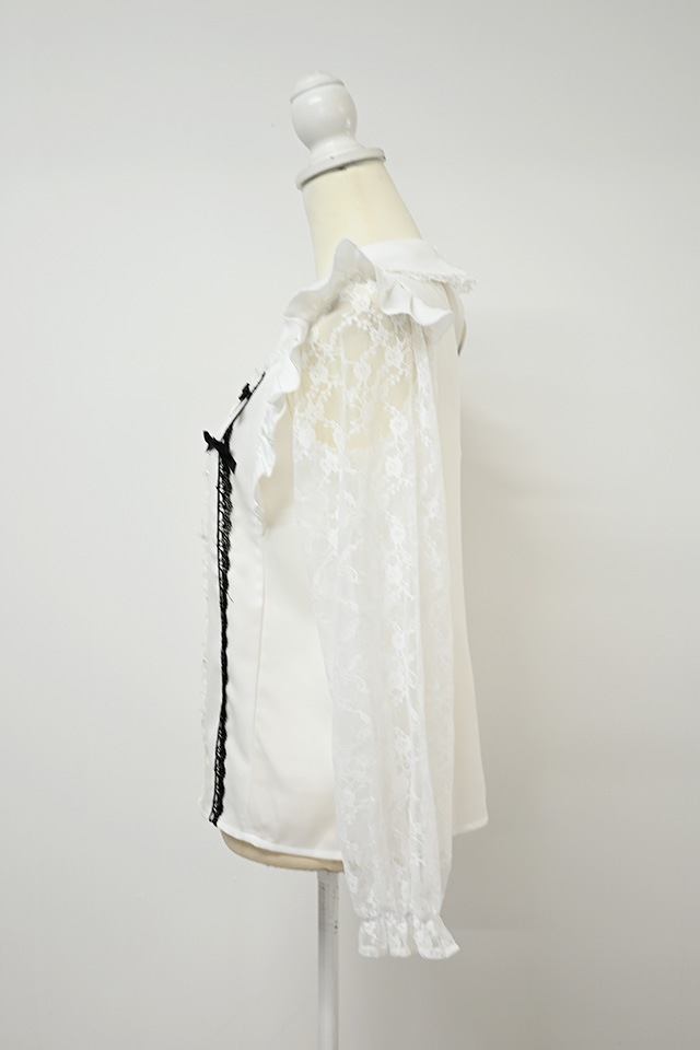 ��MA*RS�۸��ե����ӥ�ܥ�졼���ȥåץ� - WHT/WHT size-F