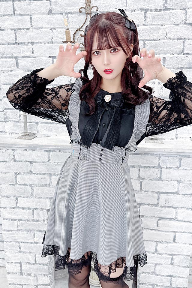 MA*RS】裾レーススカート - BLK/ホワイト size-F | 地雷系・量産型の  