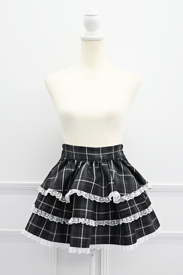 ��Princess Melody�ۡ�2��SET�ۥ��֥��ܤ�졼���ơ��ץ��åȥ��å� - BLK/�ۥ磻�� size-F