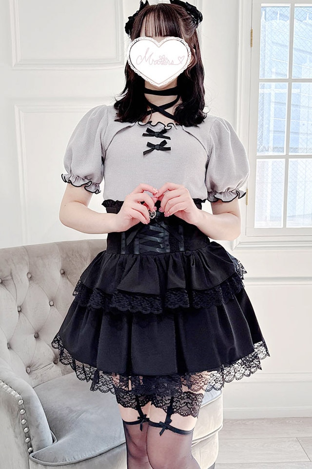 MA＊RS♡ma*rs♡MARS♡mars♡マーズ♡配色リボンレーストップス♡ 地雷系・量産型のファッション通販サイトMARS（マーズ