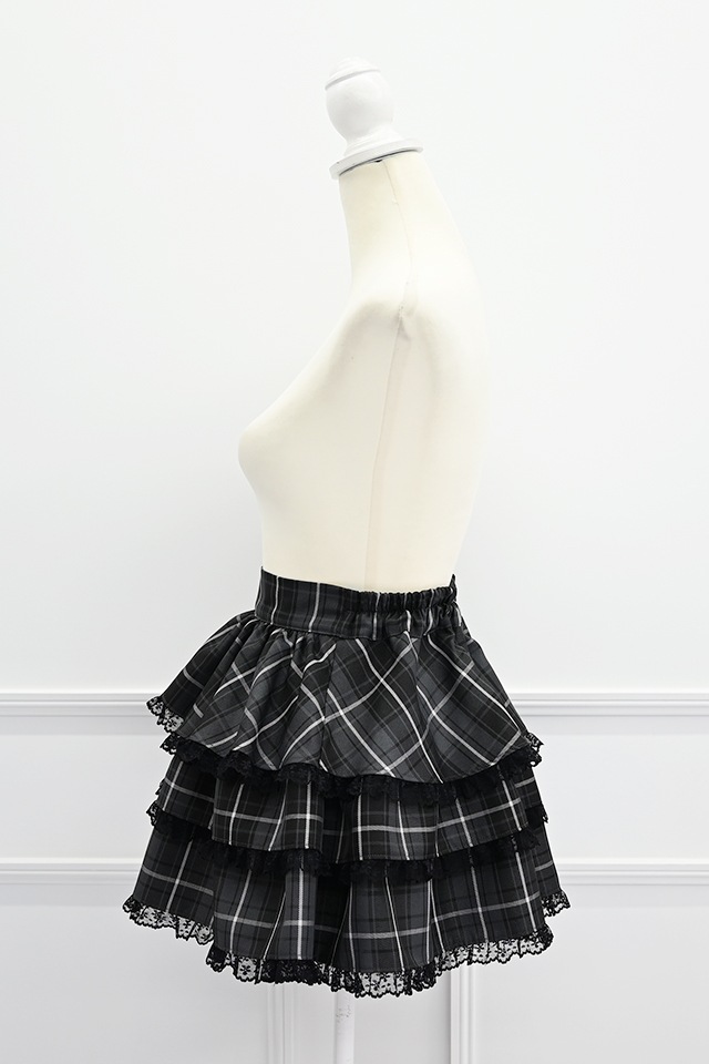 ��Princess Melody�ۡ�2��SET�ۥ��֥��ܤ�졼���ơ��ץ��åȥ��å� - BLK/BLK size-F