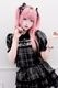 ��Princess Melody�ۡ�2��SET�ۥ��֥��ܤ�졼���ơ��ץ��åȥ��å� - BLK/BLK size-F