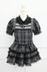 ��Princess Melody�ۡ�2��SET�ۥ��֥��ܤ�졼���ơ��ץ��åȥ��å� - BLK/BLK size-F