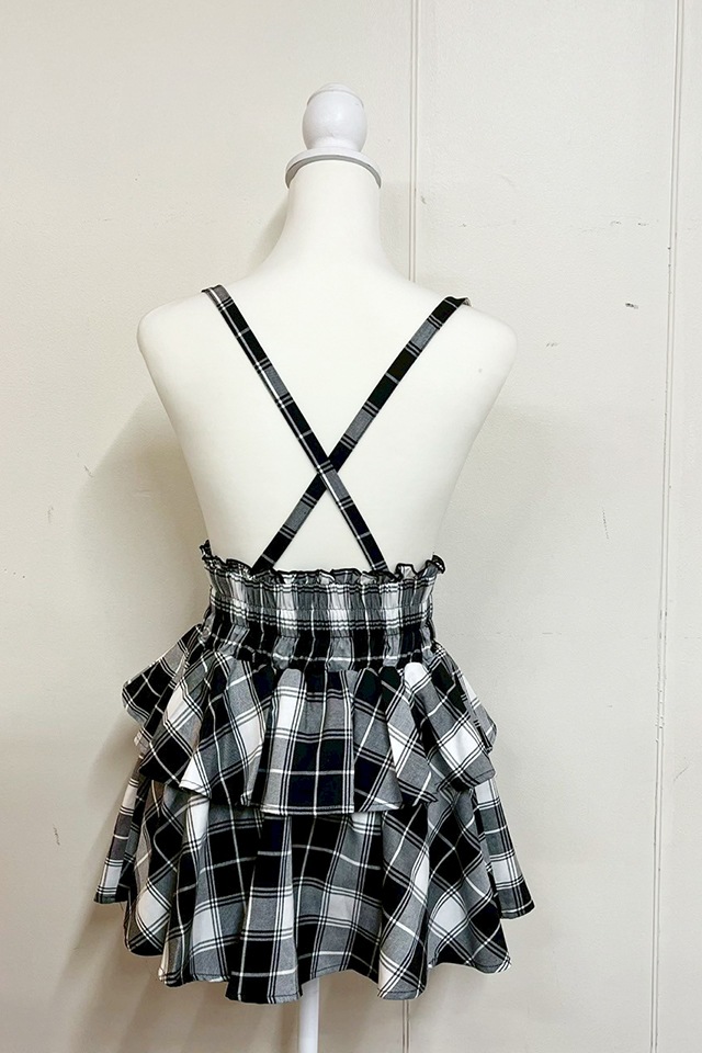 マーズ　ヒョウバラ柄　フリルスカパン マーズ ヒョウバラ柄 フリルスカパン