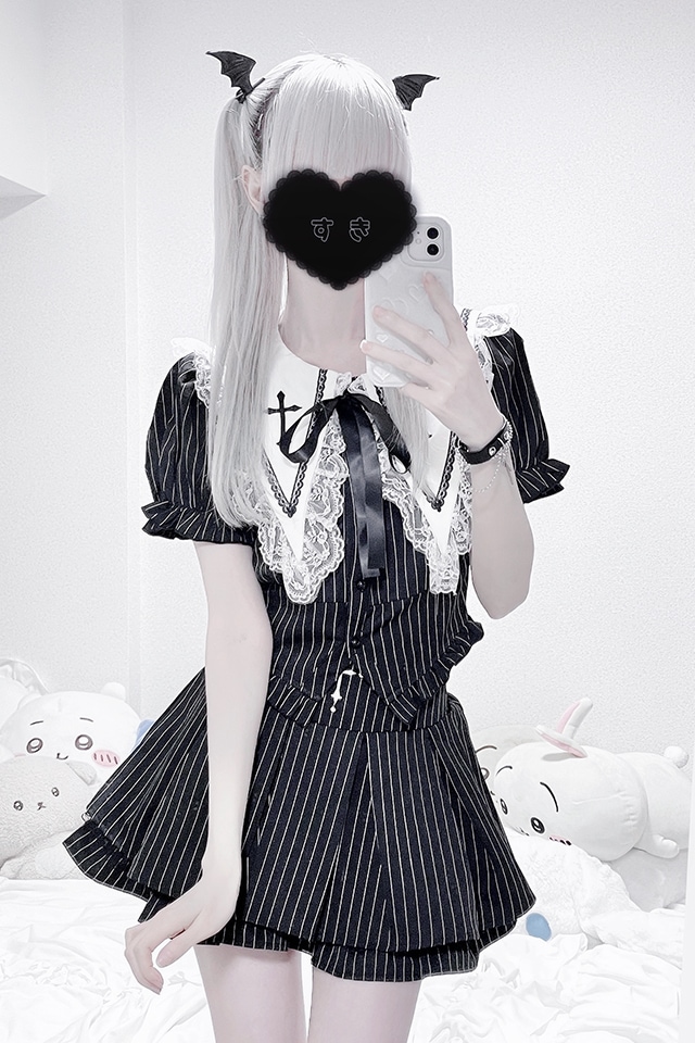 ��MA*RS�ۡڣ���SET�ۥ������ɽ�û�楻�åȥ��å� - WHT/�֥�å� size-F