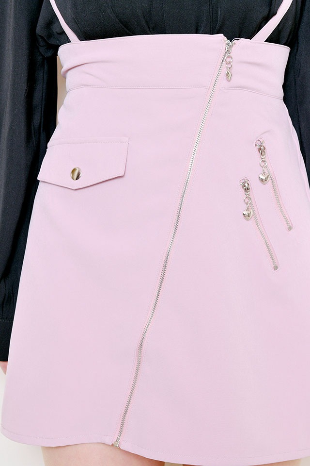 Ma Rs Zip台形スカート ピンク Size F Ma Rs All Item スカート ミニ Ma Rs マーズ プリメロの公式ストア Lilimpark