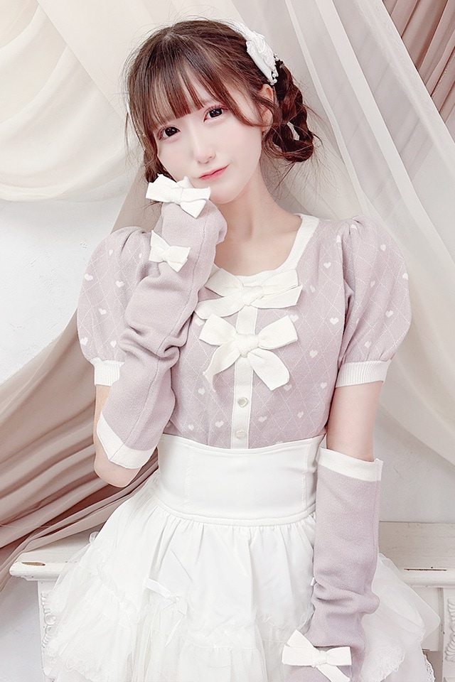 ��Princess Melody�ۥ����०�����ޡ��դ��ϡ�������Ϣ��ܥ�˥å� - PNK/�ۥ磻�� size-F