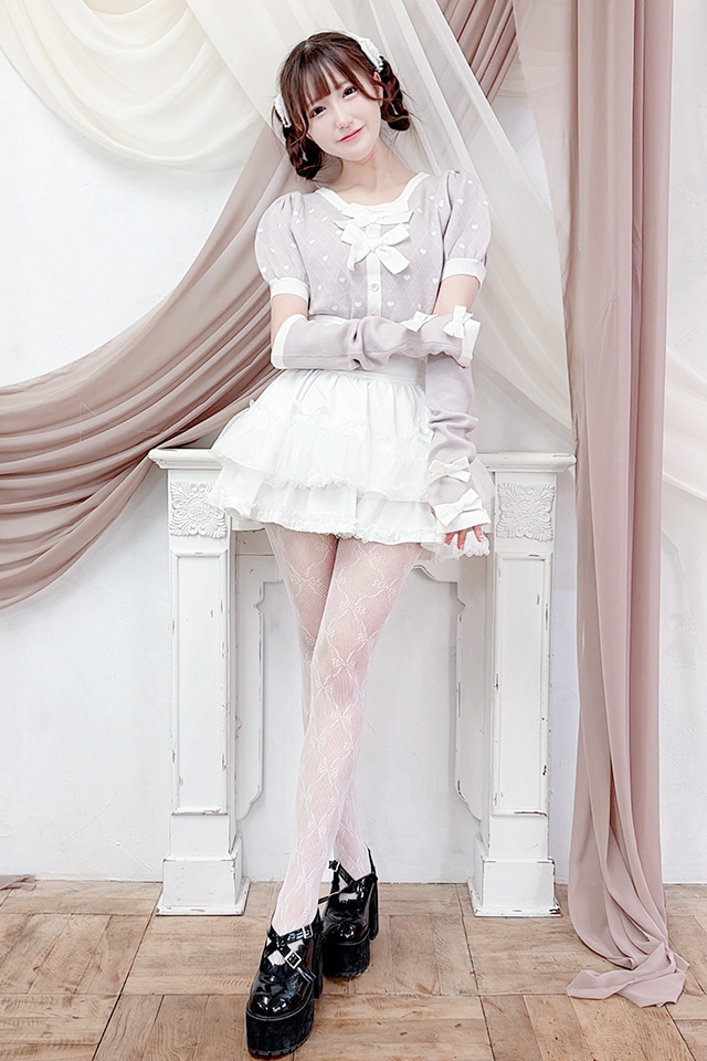 ��Princess Melody�ۥ����०�����ޡ��դ��ϡ�������Ϣ��ܥ�˥å� - PNK/�ۥ磻�� size-F