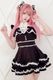 ��Princess Melody�ۡ����θ��ꥫ�顼�ۥ��֥��ܤ󥮥󥬥७��ߥ��ԡ��� - BLK/�ۥ磻�� size-F