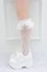 ��Princess Melody�ۥӥ��塼�ϡ��Ȥ�ܤ��դ��졼���ϥ����å��� - WHT/�ԥ� size-F