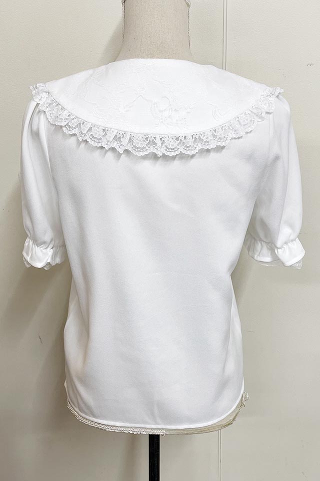 MA*RS】ヨークリボンブラウス - WHT/ピンク size-F | 地雷系・量産型の  