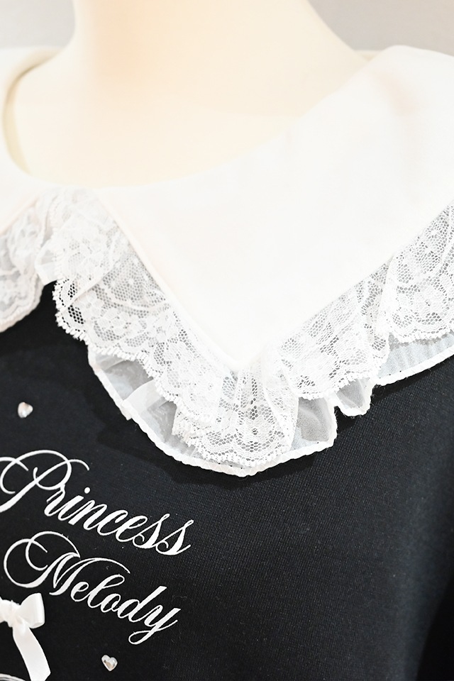 ��Princess Melody�۶��դ����åץ������ߤ�ܤ�ߥ�΢�ӥ��ԡ��� - �֥�å� size-F